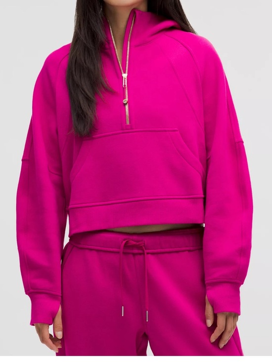 lululemon athletica Tops - Lululemon Scuba Oversized Half Zip Hoodie
